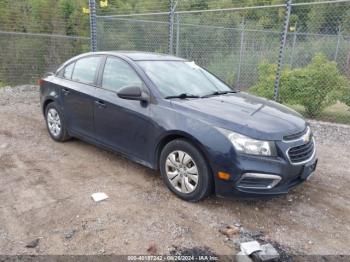  Salvage Chevrolet Cruze