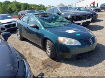  Salvage Pontiac G6