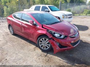  Salvage Hyundai ELANTRA