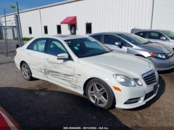  Salvage Mercedes-Benz E-Class