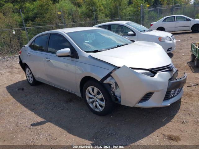  Salvage Toyota Corolla