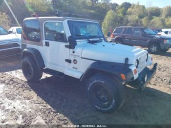  Salvage Jeep Wrangler