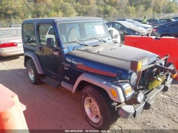  Salvage Jeep Wrangler