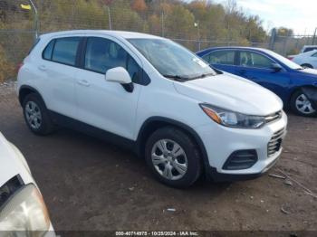  Salvage Chevrolet Trax