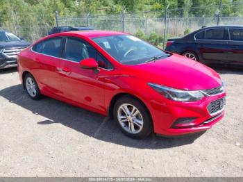  Salvage Chevrolet Cruze