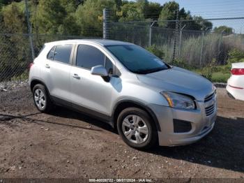  Salvage Chevrolet Trax