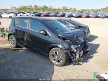  Salvage Chevrolet Sonic