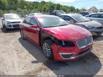  Salvage Lincoln MKZ