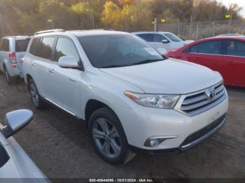  Salvage Toyota Highlander