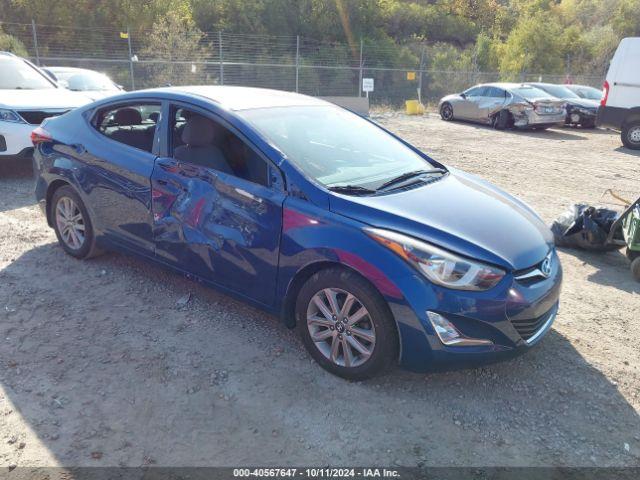  Salvage Hyundai ELANTRA