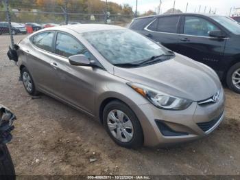  Salvage Hyundai ELANTRA