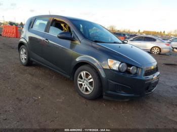  Salvage Chevrolet Sonic