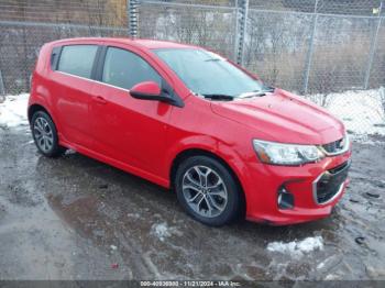  Salvage Chevrolet Sonic