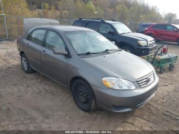  Salvage Toyota Corolla