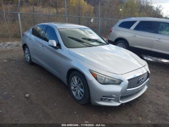  Salvage INFINITI Q50