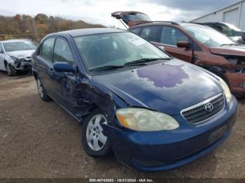  Salvage Toyota Corolla