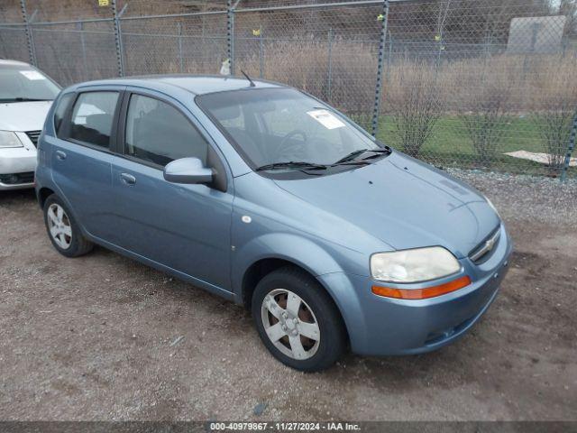  Salvage Chevrolet Aveo 5