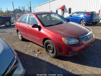  Salvage Kia Spectra