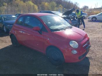  Salvage FIAT 500