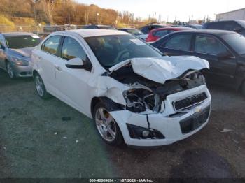  Salvage Chevrolet Sonic