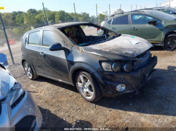  Salvage Chevrolet Sonic