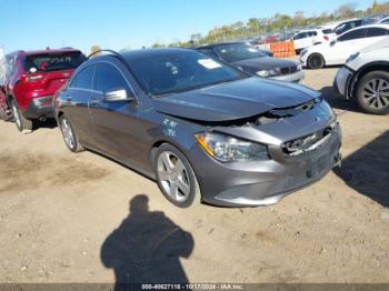  Salvage Mercedes-Benz Cla-class