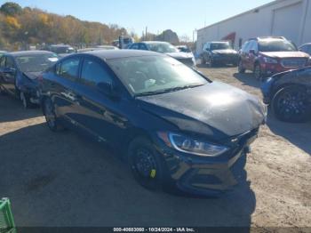  Salvage Hyundai ELANTRA