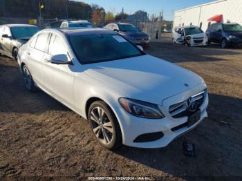  Salvage Mercedes-Benz C-Class