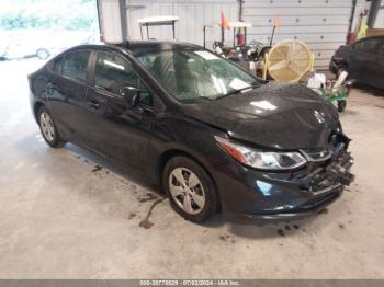  Salvage Chevrolet Cruze