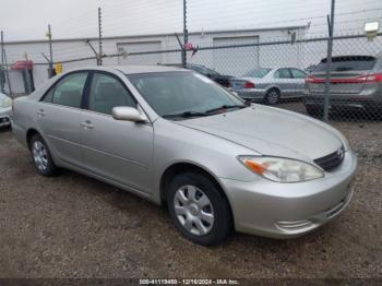  Salvage Toyota Camry