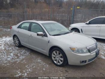  Salvage Lincoln MKZ