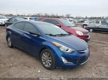  Salvage Hyundai ELANTRA