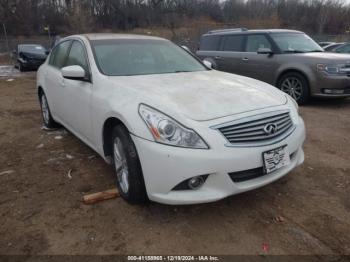  Salvage INFINITI G37x