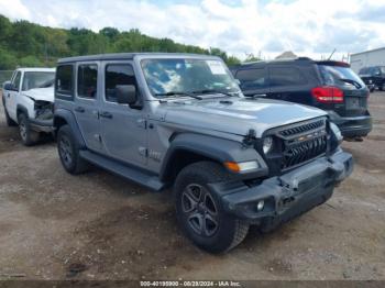  Salvage Jeep Wrangler