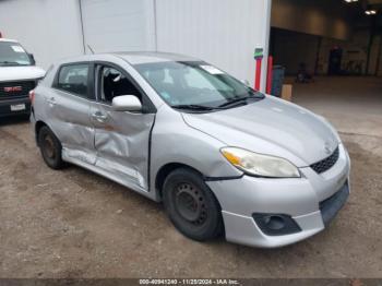  Salvage Toyota Matrix