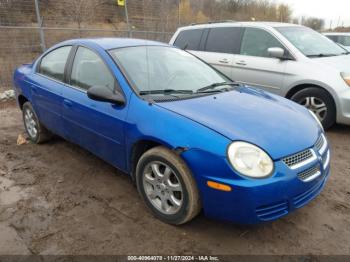  Salvage Dodge Neon