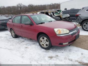  Salvage Chevrolet Malibu