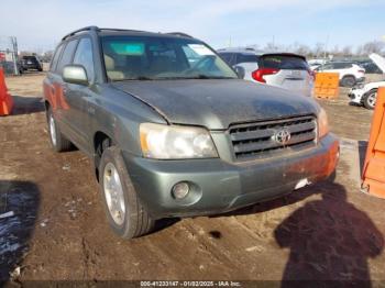  Salvage Toyota Highlander