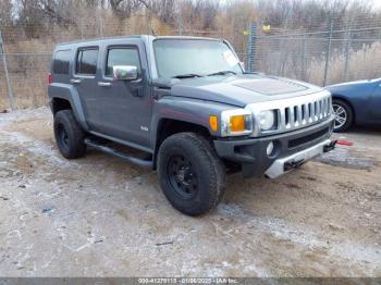  Salvage HUMMER H3 Suv