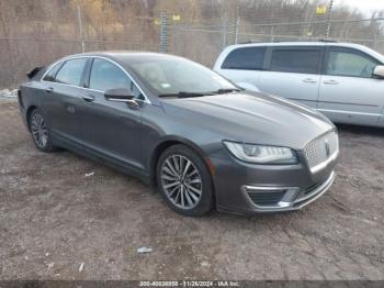  Salvage Lincoln MKZ Hybrid