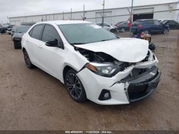  Salvage Toyota Corolla