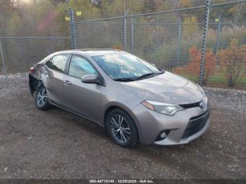  Salvage Toyota Corolla