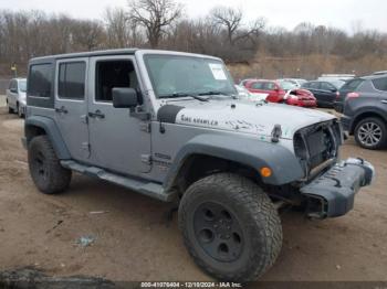  Salvage Jeep Wrangler