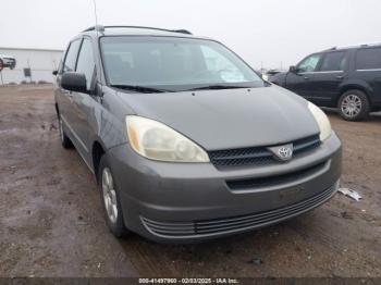  Salvage Toyota Sienna