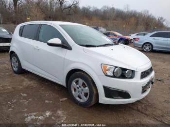  Salvage Chevrolet Sonic