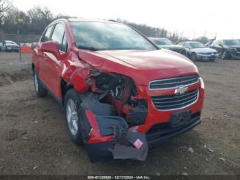  Salvage Chevrolet Trax