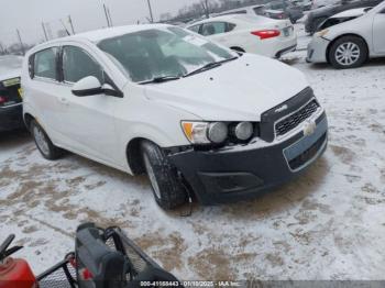  Salvage Chevrolet Sonic