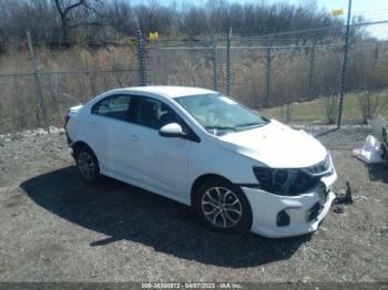  Salvage Chevrolet Sonic