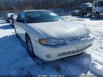  Salvage Chevrolet Monte Carlo