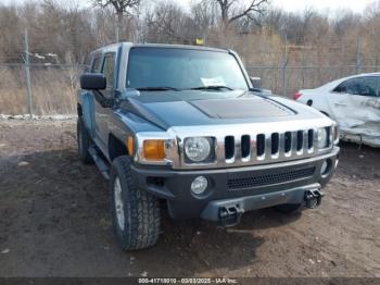  Salvage HUMMER H3 Suv